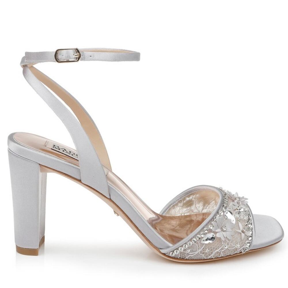 Badgley Mischka Tayten Block Heel Sandal Size 6.5